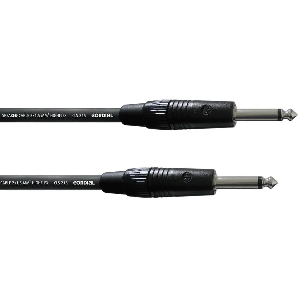 cordial-cpl-3-pp-select-lautsprecherkabel-3m-klinke-6-35mm-zu-klinke-6-35mm image 1
