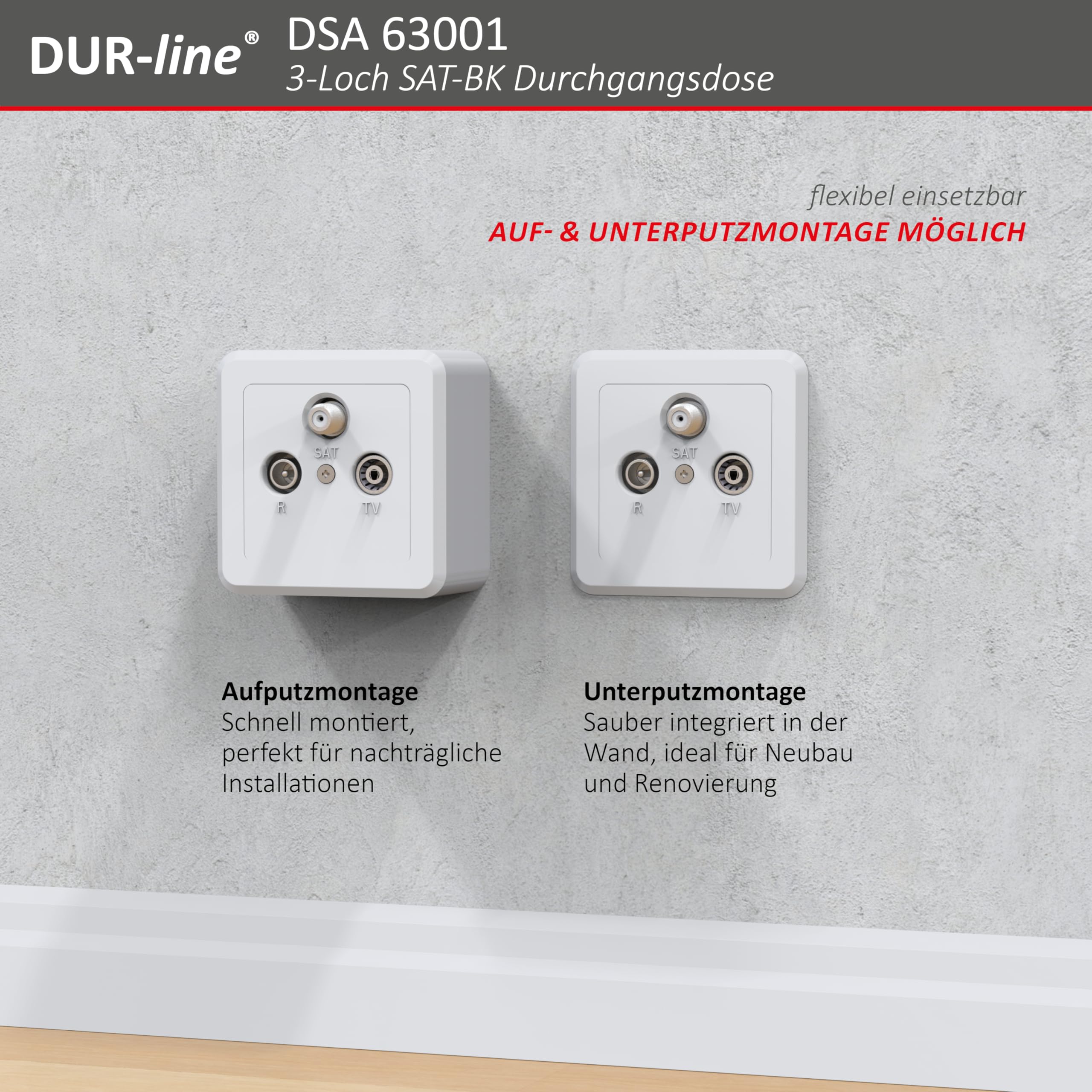 dur-line-antennendose-3-loch-durchgangsdose-sat-kabel-dvb-t-radio-unicable image 5