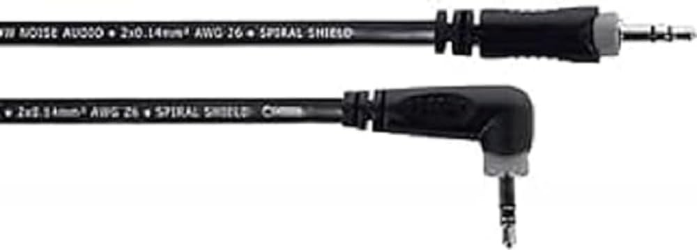 cordial-ecl-es0-5wwr-audio-kabel-elements-stereo-miniklinke-gerade-gewinkelt-0-5 image 1