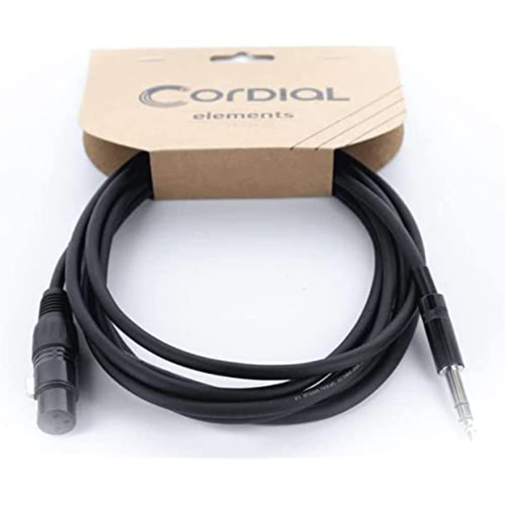 cordial-elements-ecl-em0-5fv-xlr-klinke-kabel-0-5-m image 1