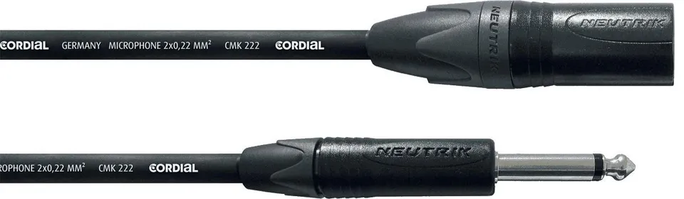 cordial-cpm-10-mp-xlr-klinke-audiokabel-10-m image 1