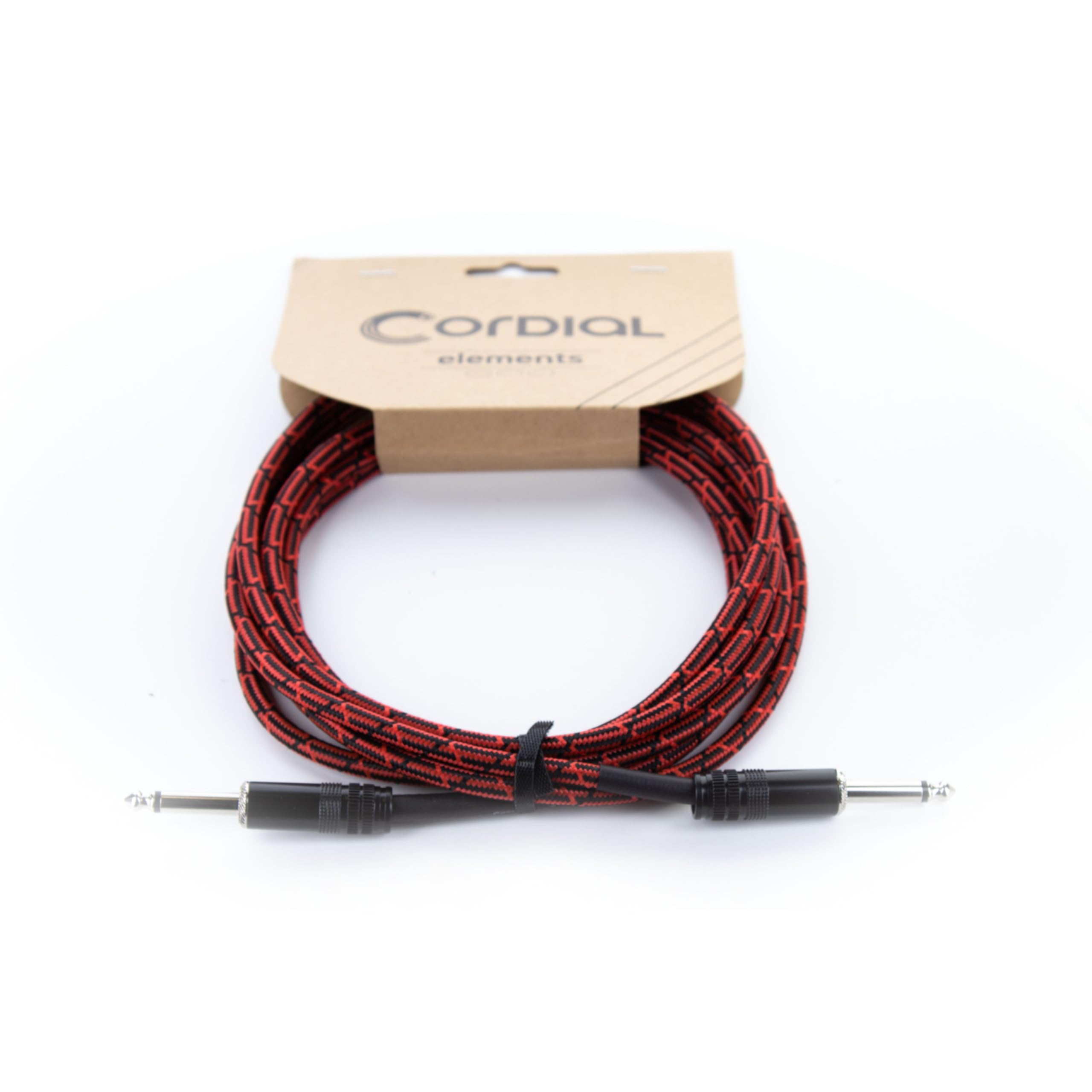 cordial-ei-7-5-pp-tweed-rd-instrumentenkabel-7-5-m-rotes-tweed-made-in-germany image 1