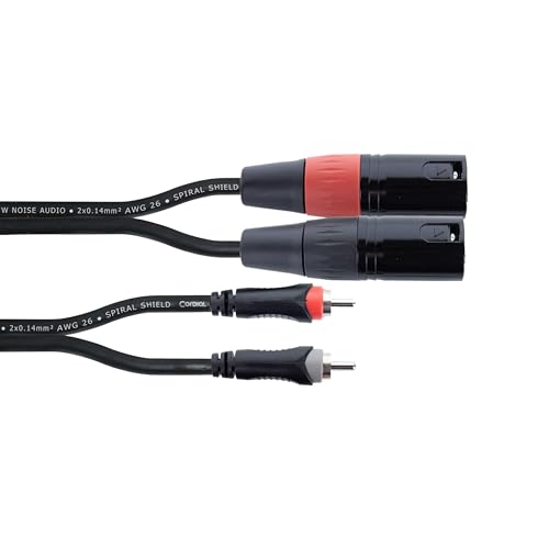 cordial-ecl-eu1mc-audio-kabel-elements-dual-xlr-male-rca-1-m image 4