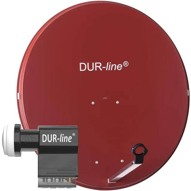 dur-line-mda-90-rot-sat-anlage-6-teilnehmer-mit-uk-104-unicable-lnb image 1
