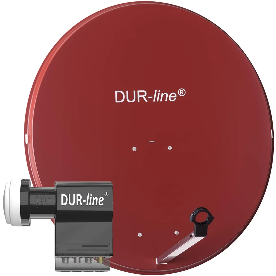dur-line-mda-90-rot-sat-anlage-6-teilnehmer-mit-uk-104-unicable-lnb image 1