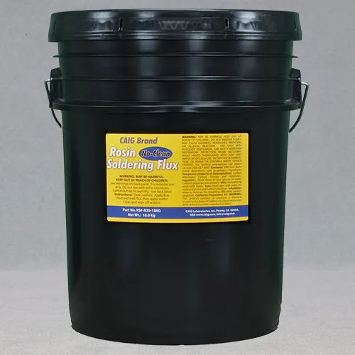 caig-rosin-no-clean-flux-rsf-r39-18kg-18kg-eimer image 1