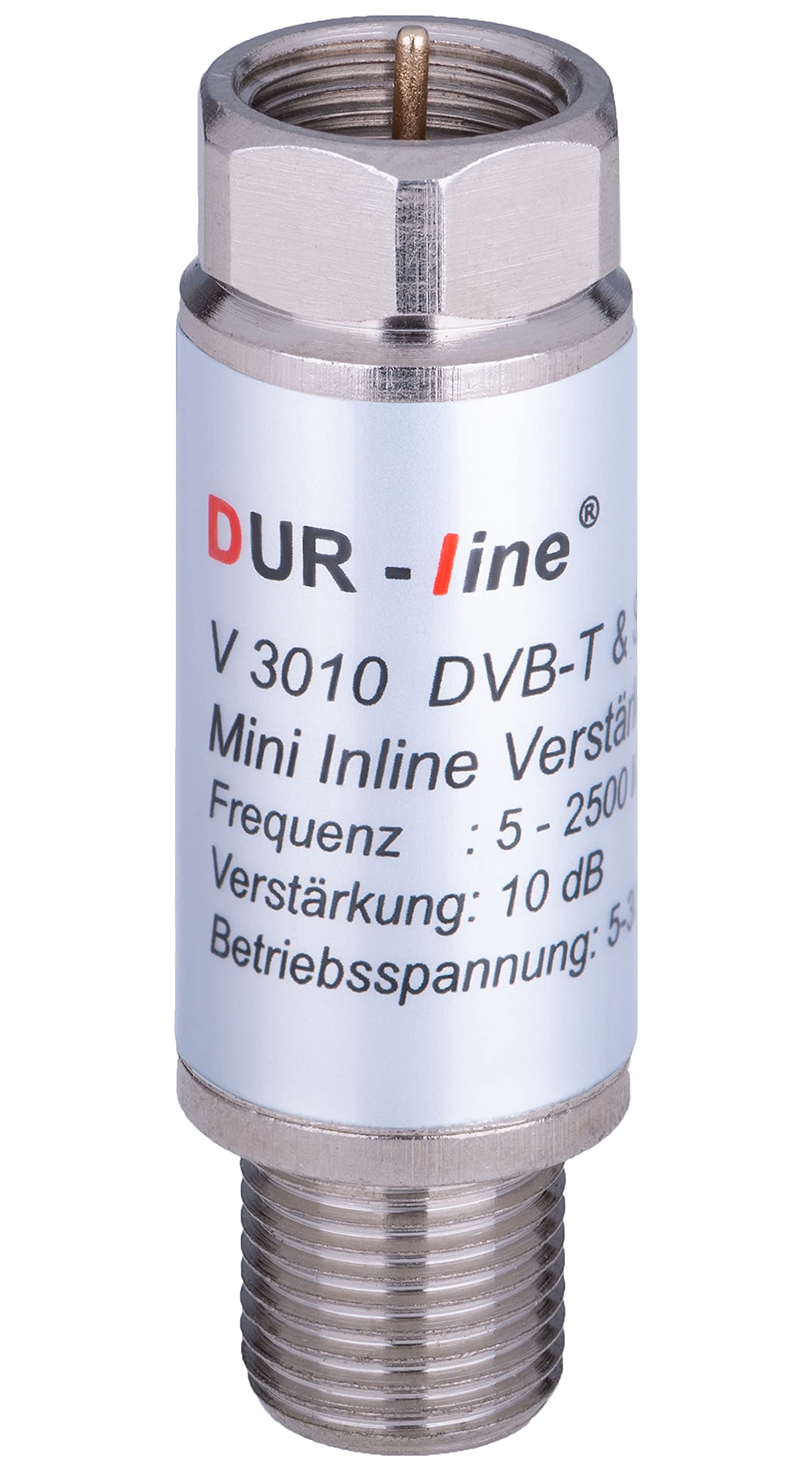 dur-line-v3010-mini-inline-verst-rker-10-db-f-r-sat-und-dvb-t2-5-2400-mhz image 2