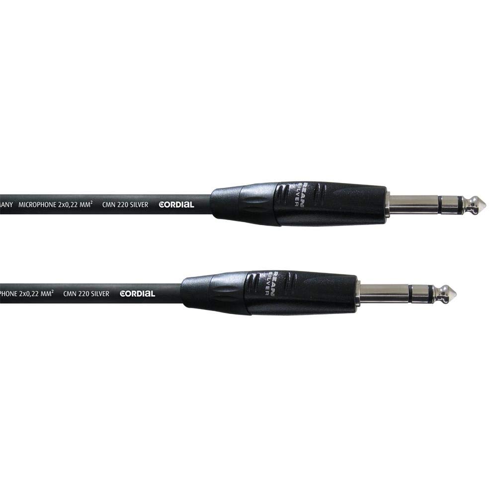 cordial-cim-0-3-vv-essentials-audiokabel-2x-klinke-6-3-mm-stereo-0-3-m image 1