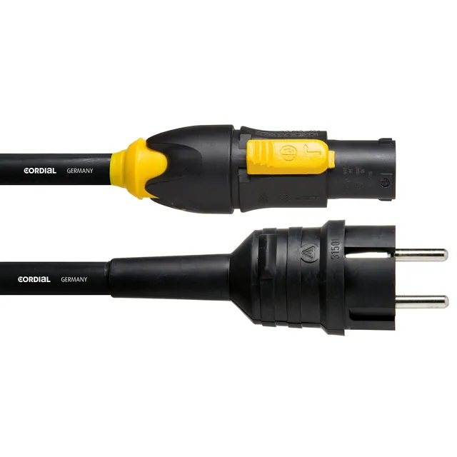 cordial-stromkabel-powercon-true1-auf-schuko-1-5-m-ip65-titanex image 1