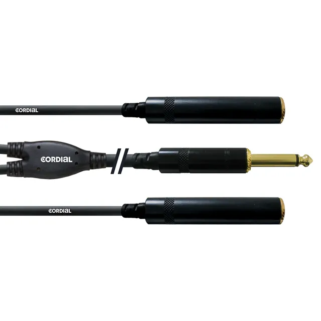 cordial-cfy-0-3-pgg-y-adapterkabel-0-3-m-stereo-split image 1