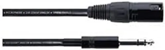 cordial-ecl-em0-5mv-audiokabel-xlr-stecker-auf-stereo-klinke-elements-0-5-m image 1