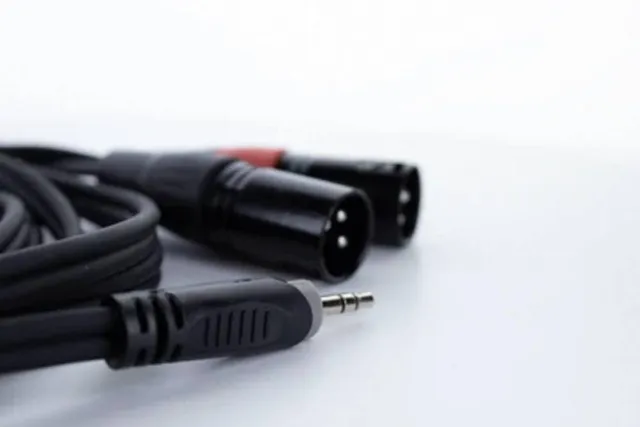cordial-elements-ecl-ey1-5wmm-y-adapterkabel-mini-klinke-stereo-auf-2x-xlr-m-nnl image 1