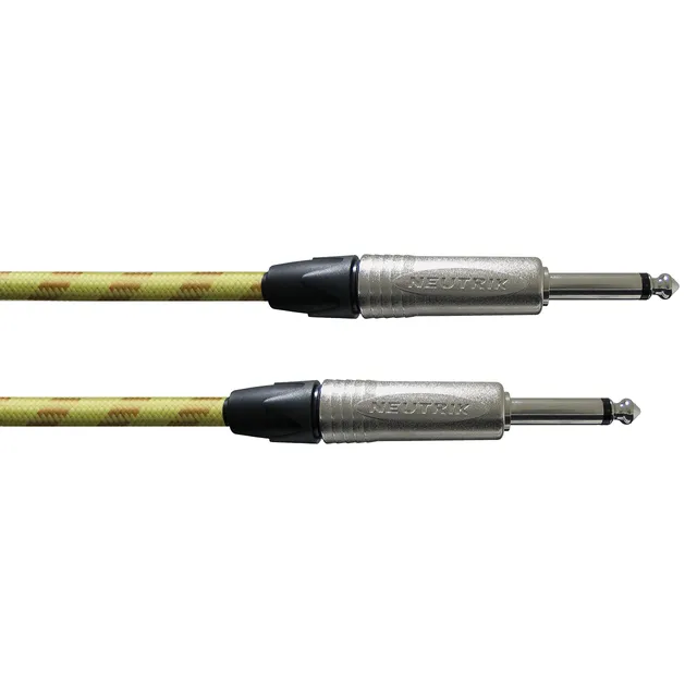 cordial-elements-gitarren-klinkenkabel-6-m-tweed-finish-neutrik image 1
