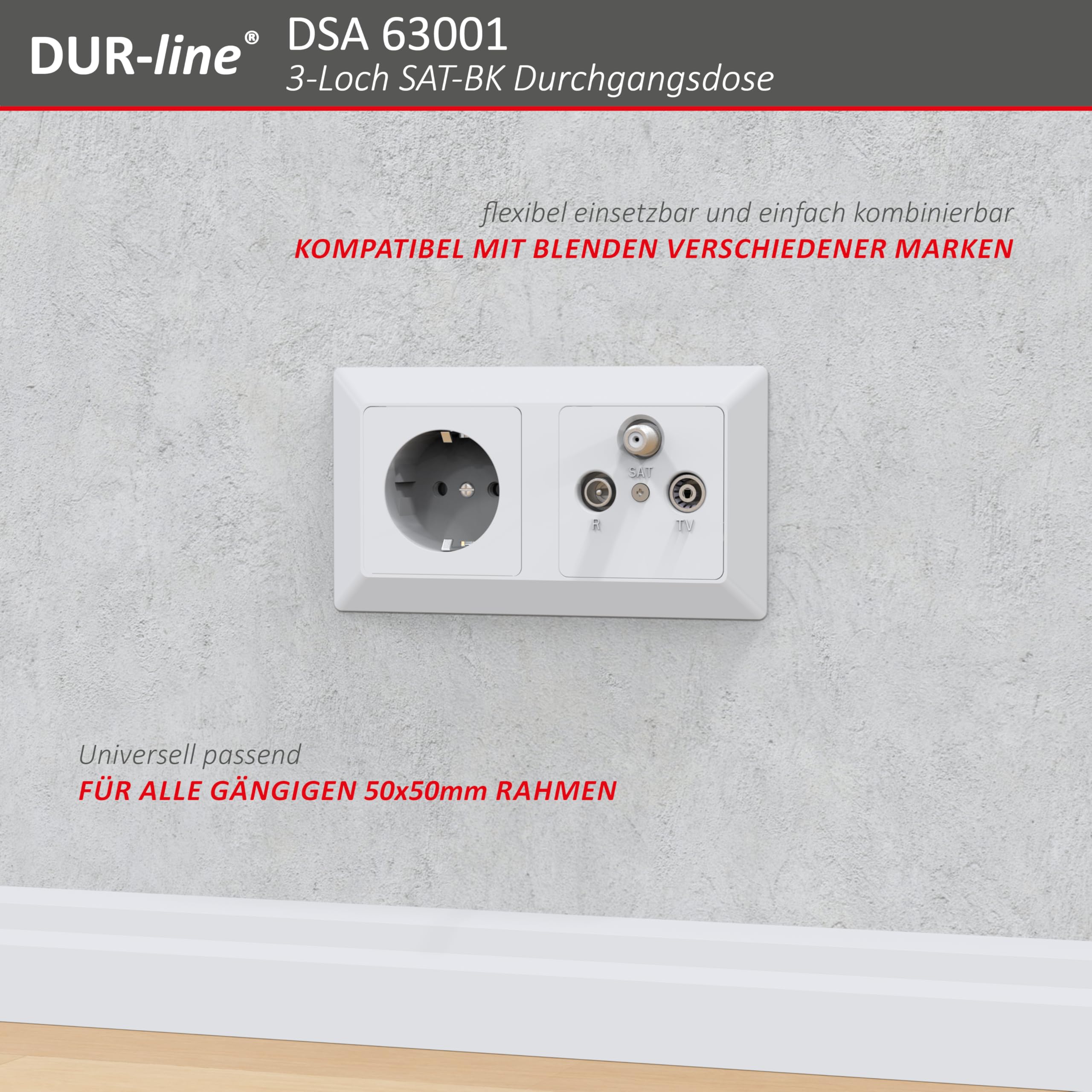 dur-line-antennendose-3-loch-durchgangsdose-sat-kabel-dvb-t-radio-unicable image 6