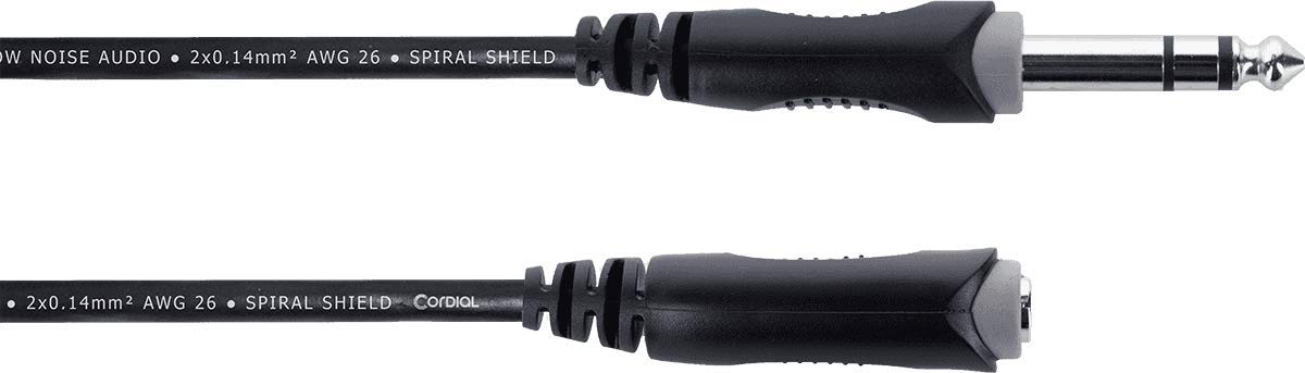 cordial-ecl-em5vk-elements-stereo-audiokabel-klinke-stecker-buchse-5-m image 1