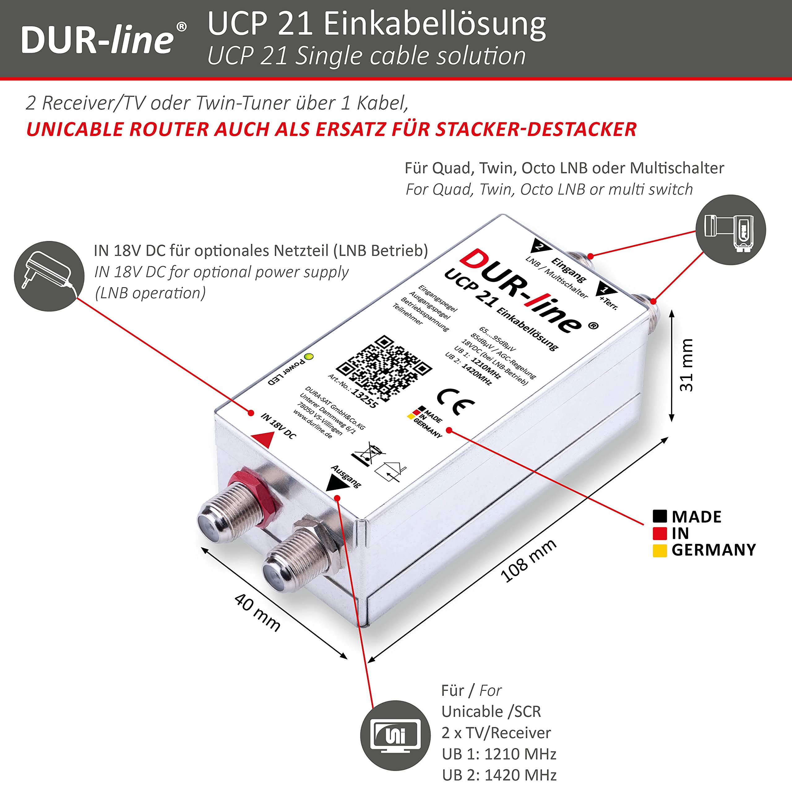 dur-line-ucp-21-sat-scr-unicable-multischalter-f-r-2-receiver-ber-1-kabel image 3