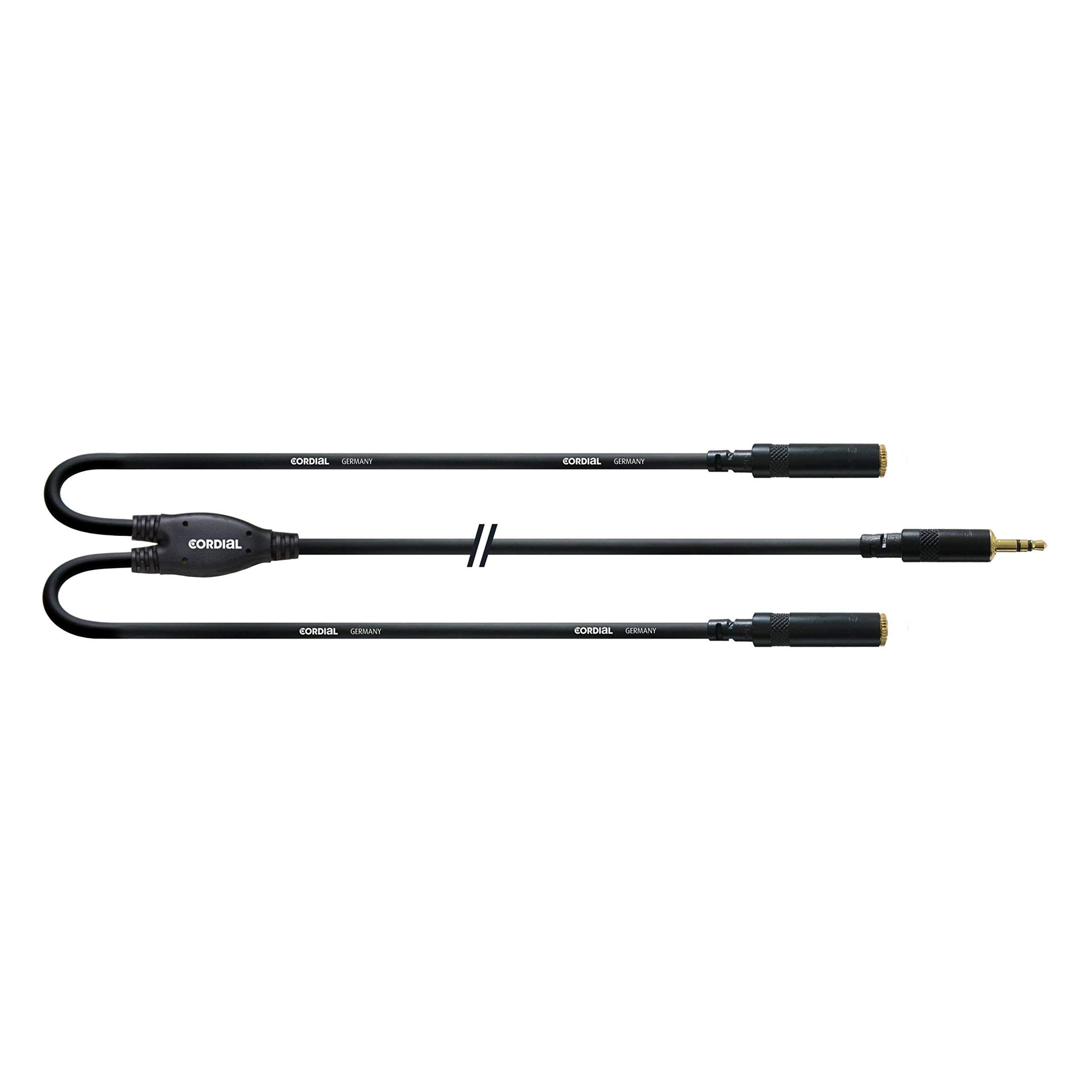 cordial-cfy-0-3-wyy-y-adapterkabel-3-5-mm-0-3-m image 1