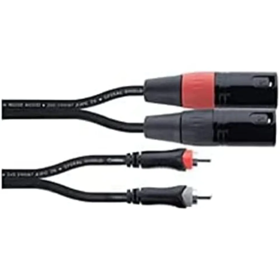 cordial-ecl-eu1-5mc-elements-audio-kabel-dual-xlr-m-nnlich-rca-1-5-m image 1