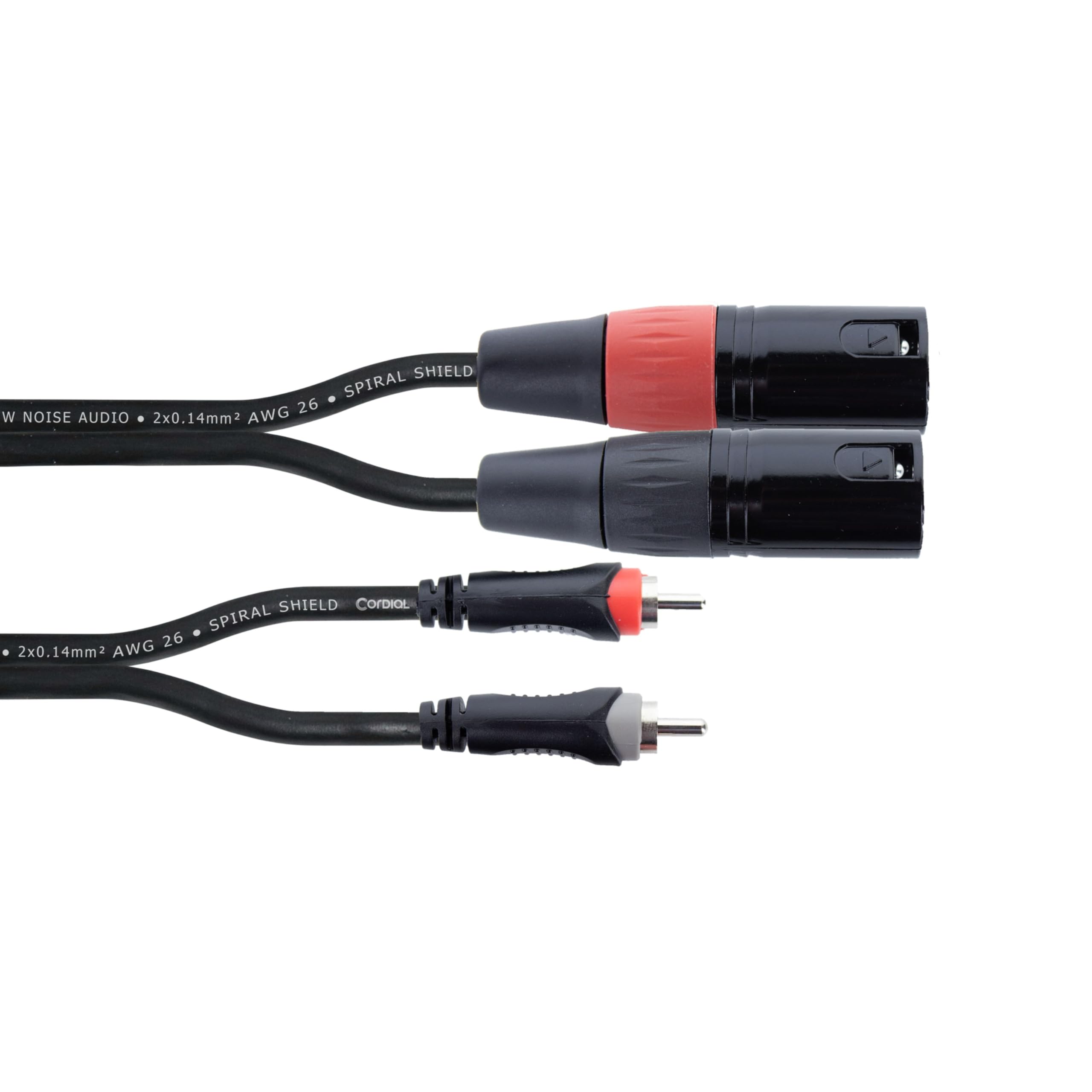 cordial-ecl-eu1mc-audio-kabel-elements-dual-xlr-male-rca-1-m image 2