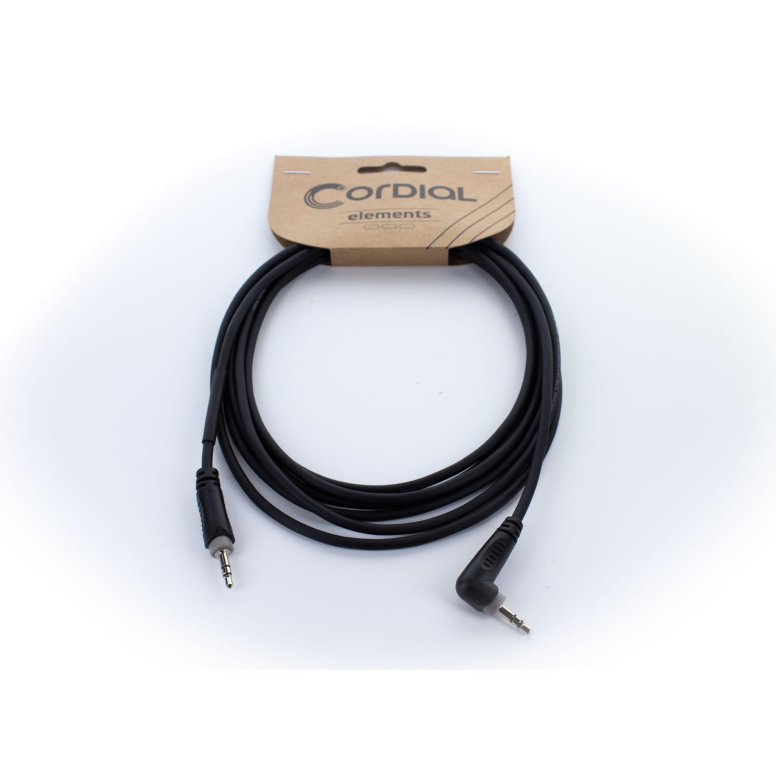 cordial-ecl-es3wwr-audiokabel-mini-klinke-gerade-abgewinkelt-elements-3-m image 1