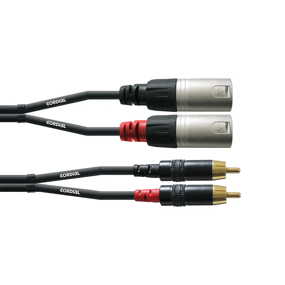 cordial-cfu-3-mc-audiokabel-xlr-m-auf-cinch-3m image 1
