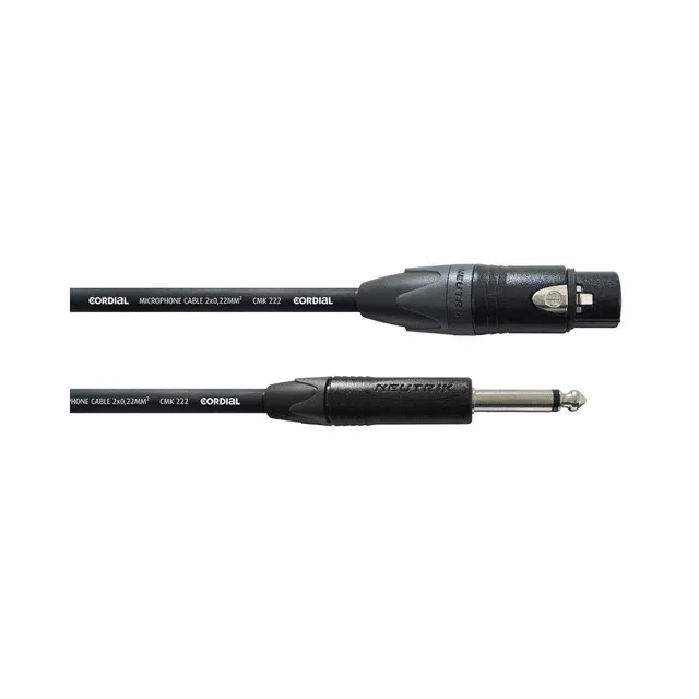 cordial-select-audiokabel-xlr-female-auf-klinke-mono-2-5-m image 1
