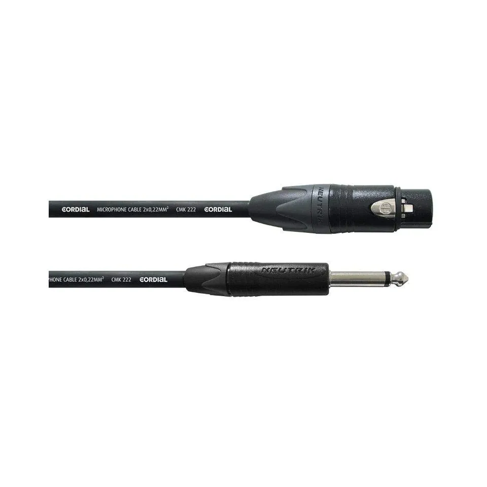 cordial-select-audiokabel-xlr-female-auf-klinke-mono-2-5-m image 1