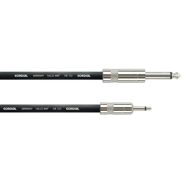 cordial-cpi-3-pz-select-stereo-patchkabel-3-m-klinke-6-3-mm image 1